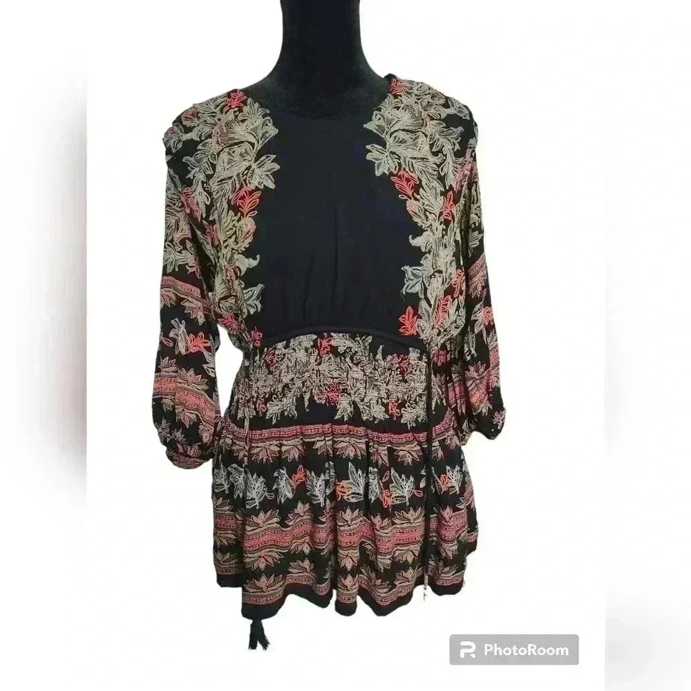 Free People Moonlight Drive Printed Mini Dress